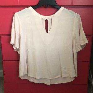 Cute Pink/Cream Blouse!